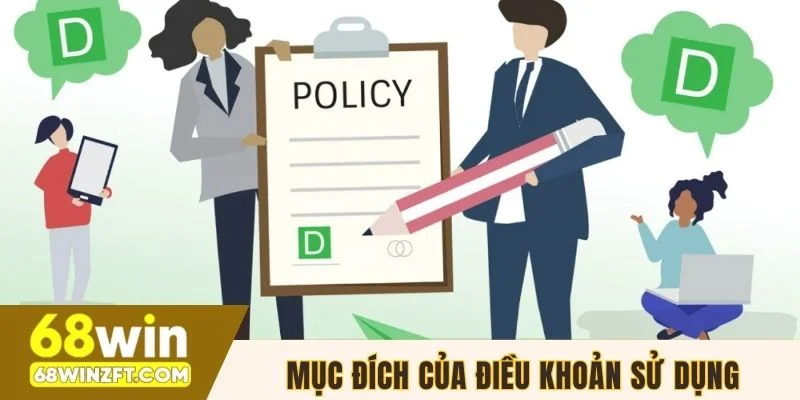 Mục đích của điều khoản sử dụng